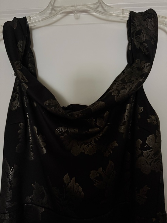 Premier Dresses & Skirts - Premier Black and Gold High-Low Dress